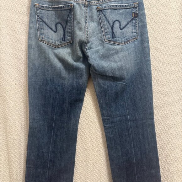 Citizens of Humanity Kelly 063 low-rise cropped jeans size 26 - Picture 3 of 8